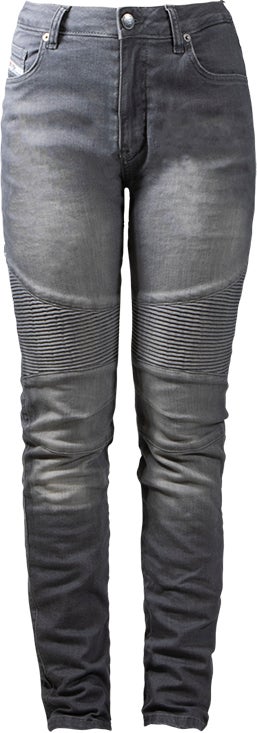 John Doe Betty Biker XTM Damen Motorradjeans grau 32 L34 Abbildung 1