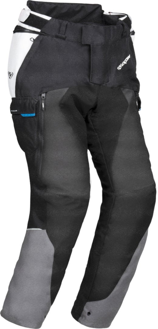 Ixon Balder Motorcycle Textile Pants black/anthracite/blue XXL Figure 1