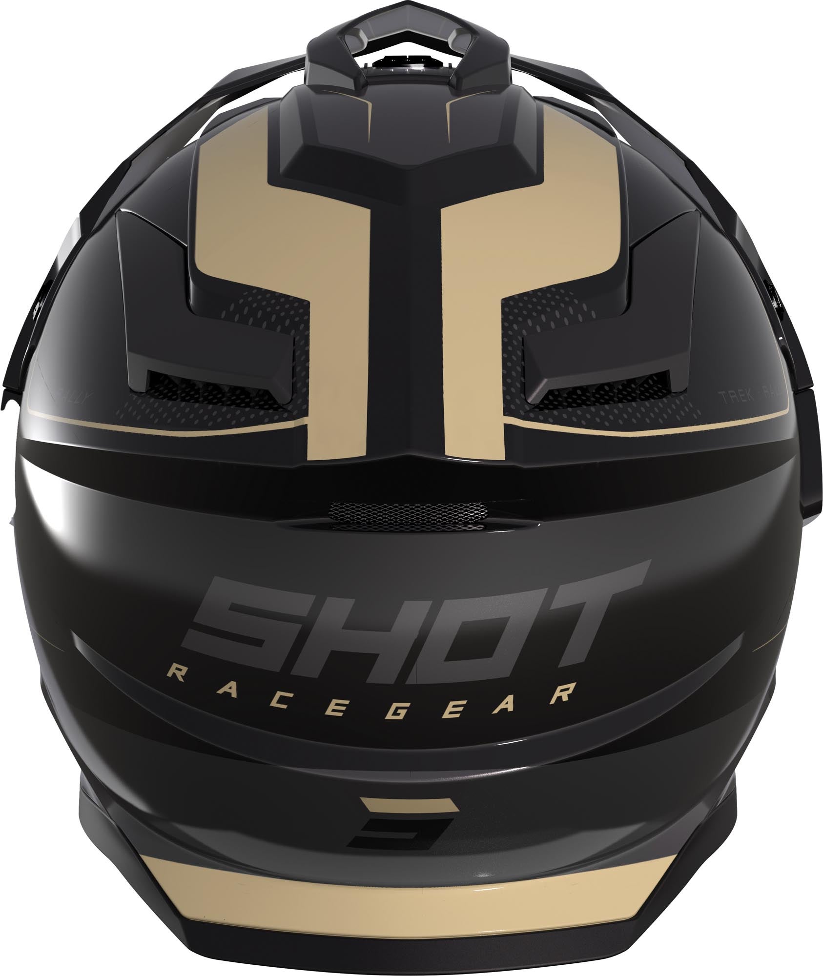 Shot Trek Max Vision Rally Casque d’enduro noir/marron XL (61/62) Figure 3