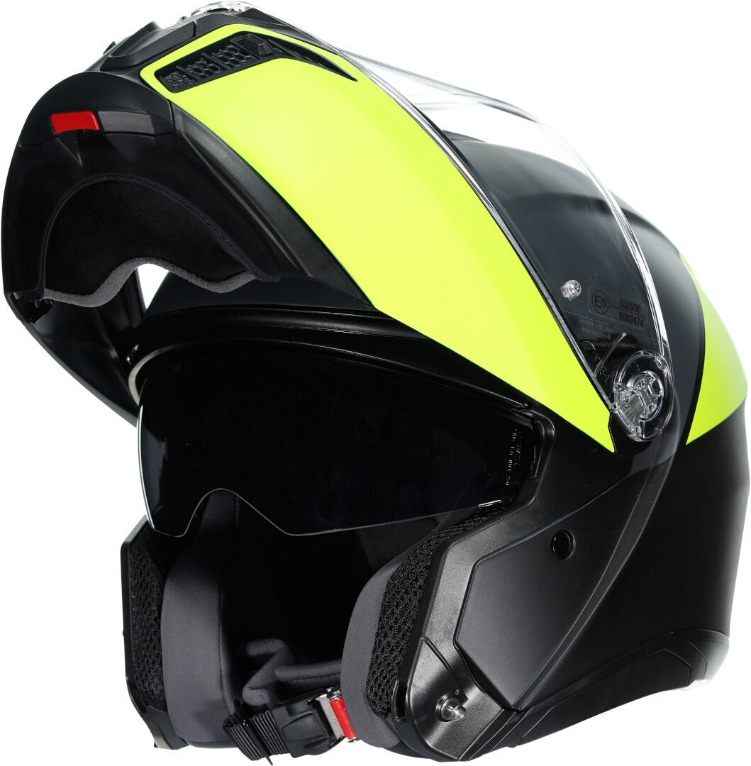 AGV Tourmodular Balance Casco nero/grigio/giallo S (55/56) Figura 3