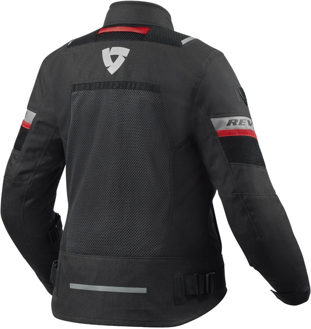 Revit Tornado 4 H2O imperméable à l’eau dames moto textile veste noir/anthracite/rouge 42 Figure 2