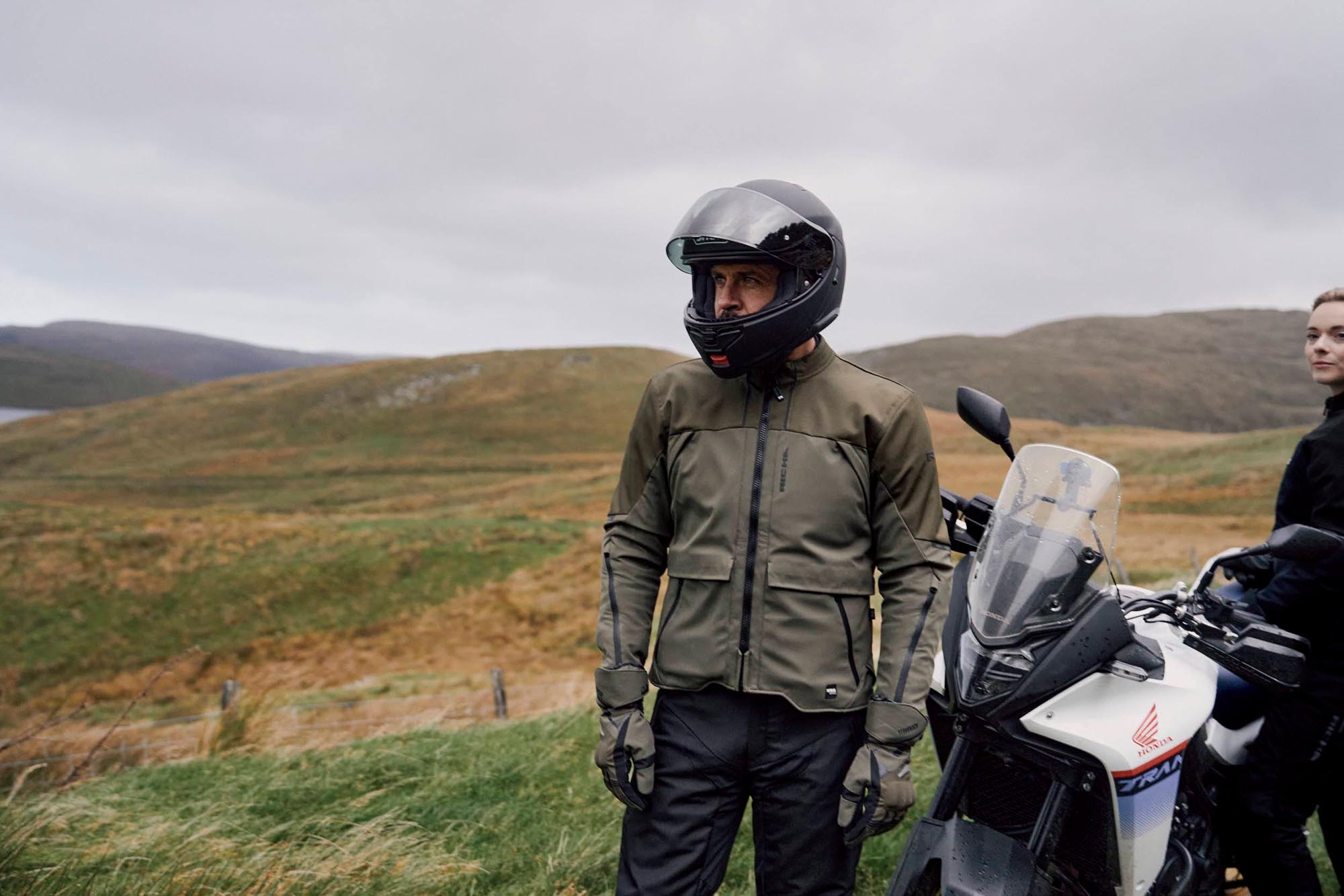 Richa Eternity Nepremokavá motocyklová textilná bunda Zelená M Obrázok 6