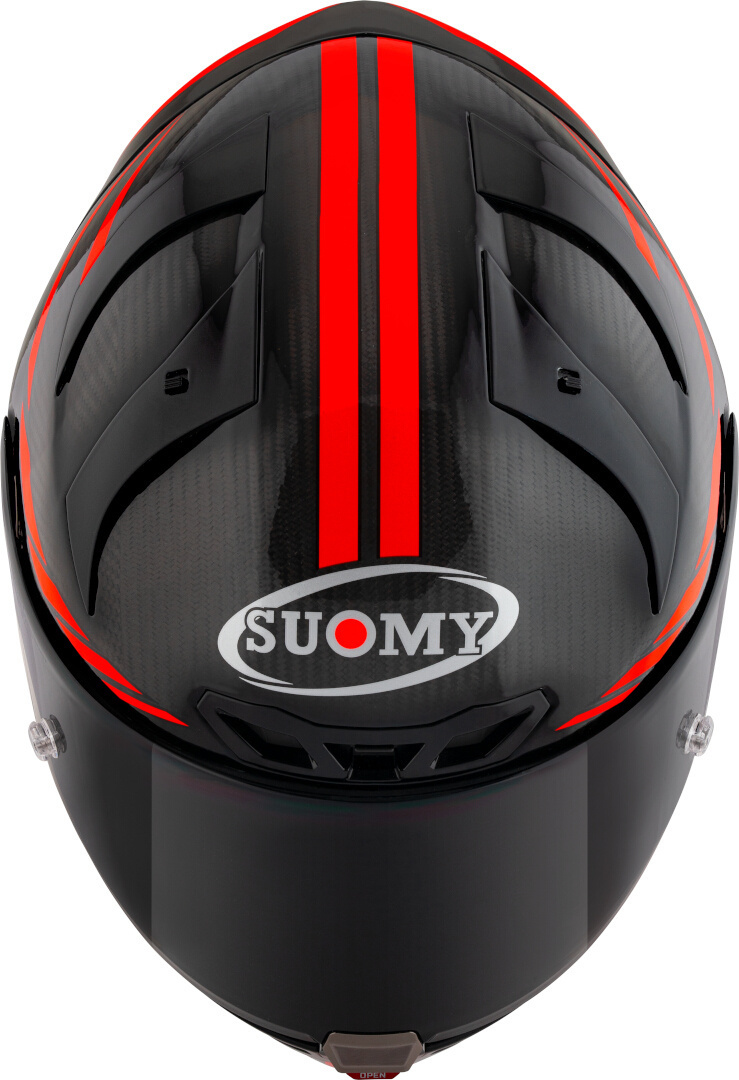 Suomy S1-XR GP Carbon Hypersonic E06 Hjälm svart/röd XS (53/54) Figur 2