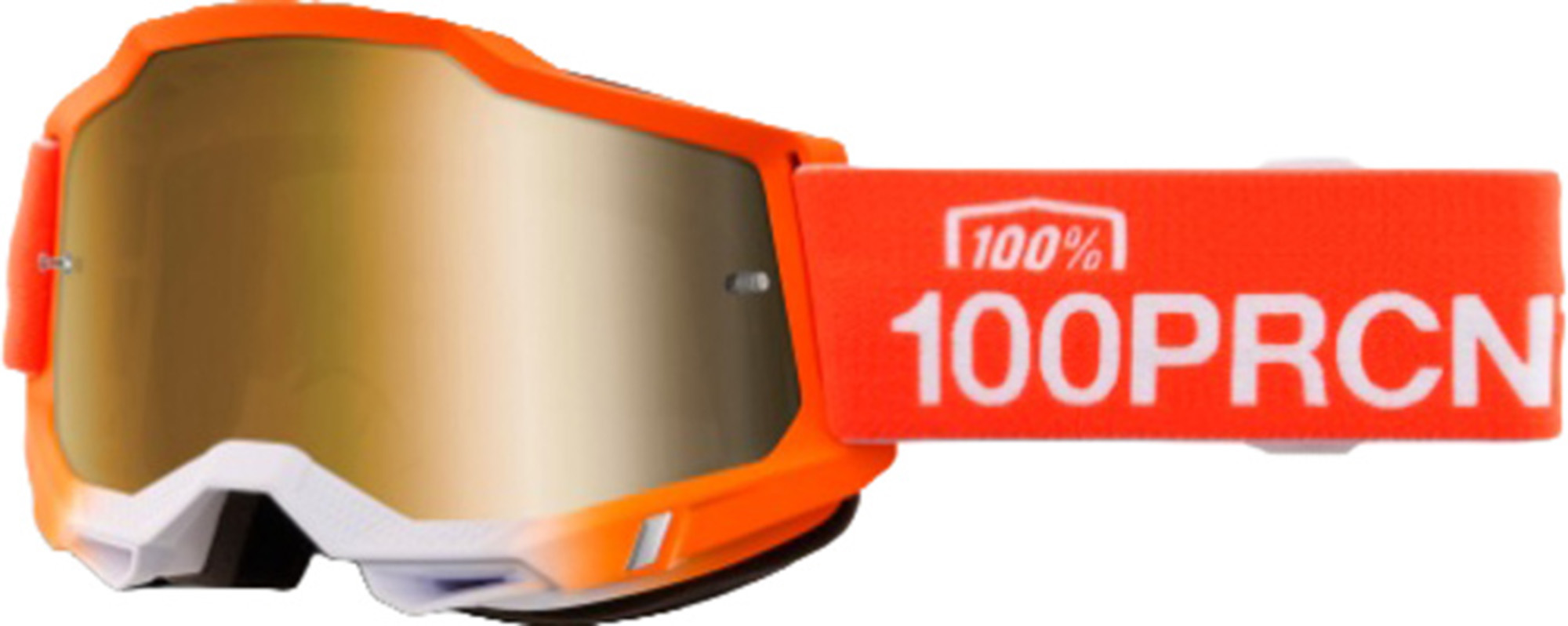 100% Accuri 2 Motocross szemüveg narancs/fehér 1. ábra