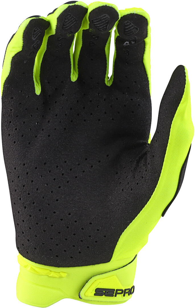 Troy Lee Designs SE Pro Solid Motocross Handschuhe gelb/schwarz L Abbildung 2