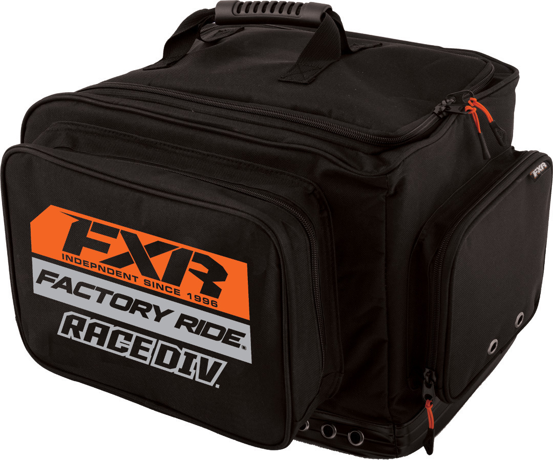 FXR Ultimate Saco do capacete cinza/laranja Figura 1