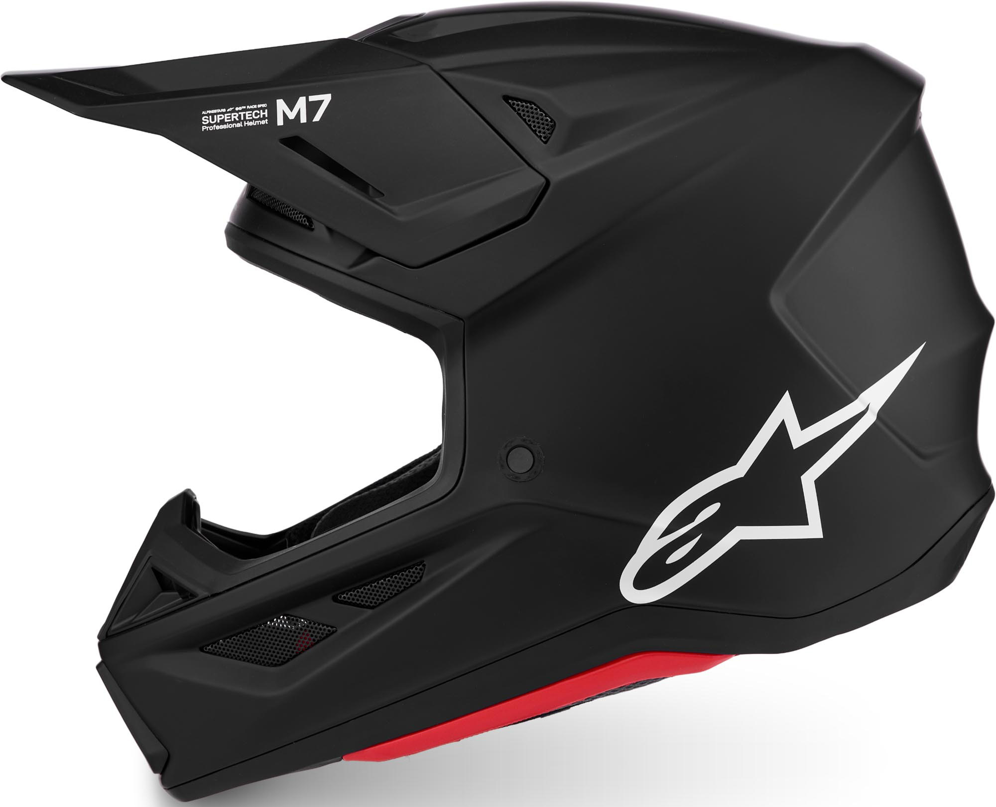 Alpinestars S-M7 Casco da motocross nero opaco M (57/58) Figura 6