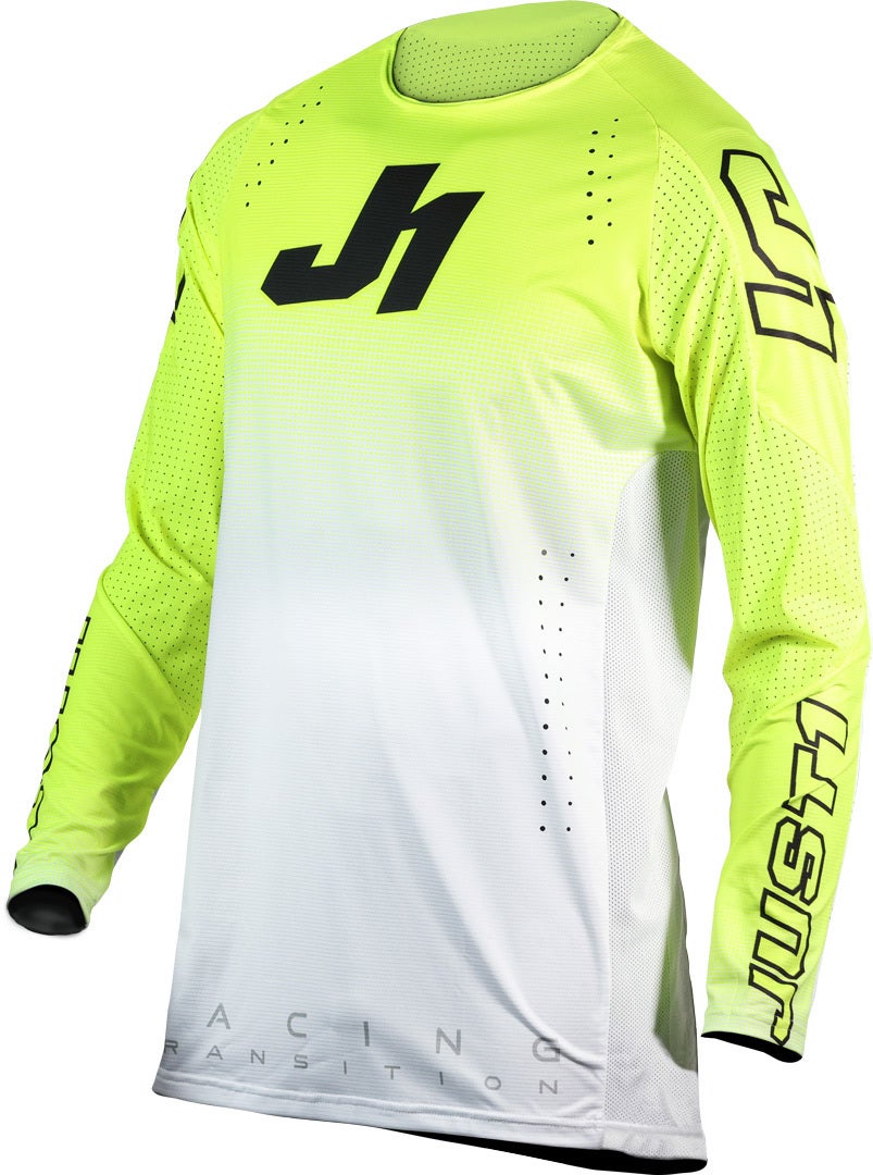 Just1 J-Flex 2.0 Transition Motocross Jersey gelb M Abbildung 1