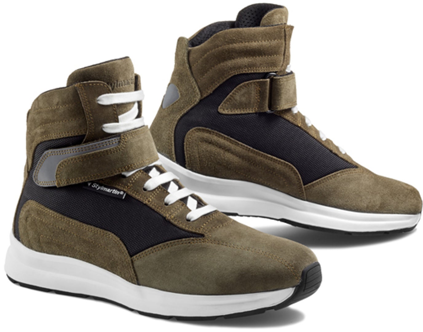 Stylmartin Audax chaussures de moto imperméables Vert/Noir 43 Figure 1
