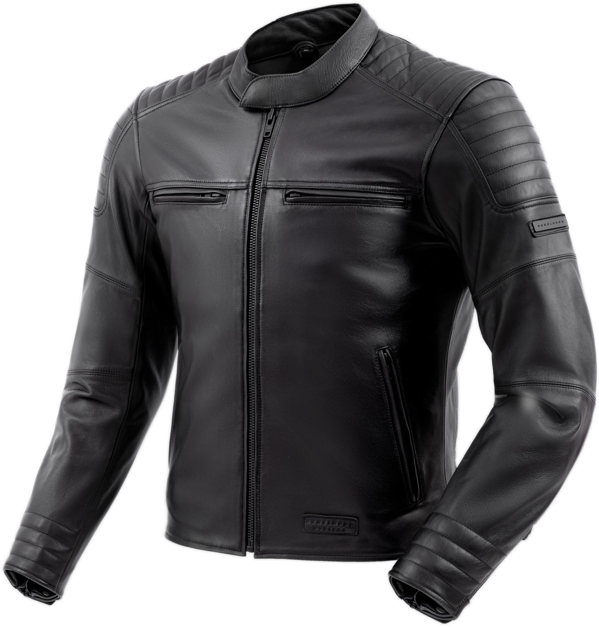 Rebelhorn Hunter 2 Motorleren jas Zwart 6XL Figuur 1