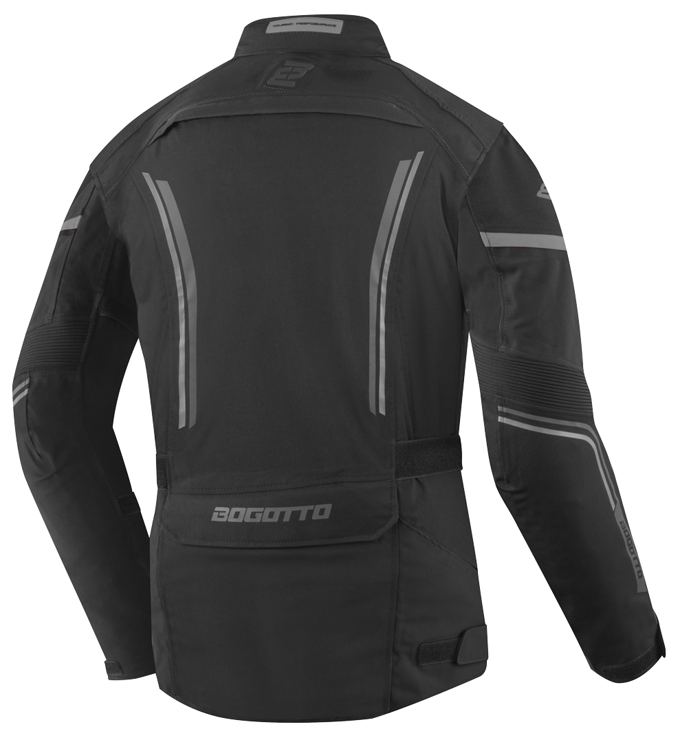 Bogotto Shado Laminated 2in1 waterproof Motorcycle Textile Jacket black XL Figure 2