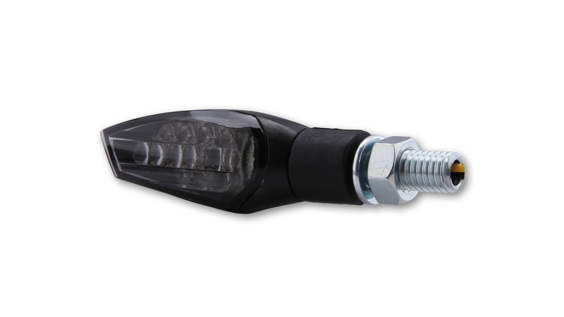 HIGHSIDER Smart Nova LED-indikator Kropp Svart / Lins Rökt (Par), Fram & Bak Figur 5