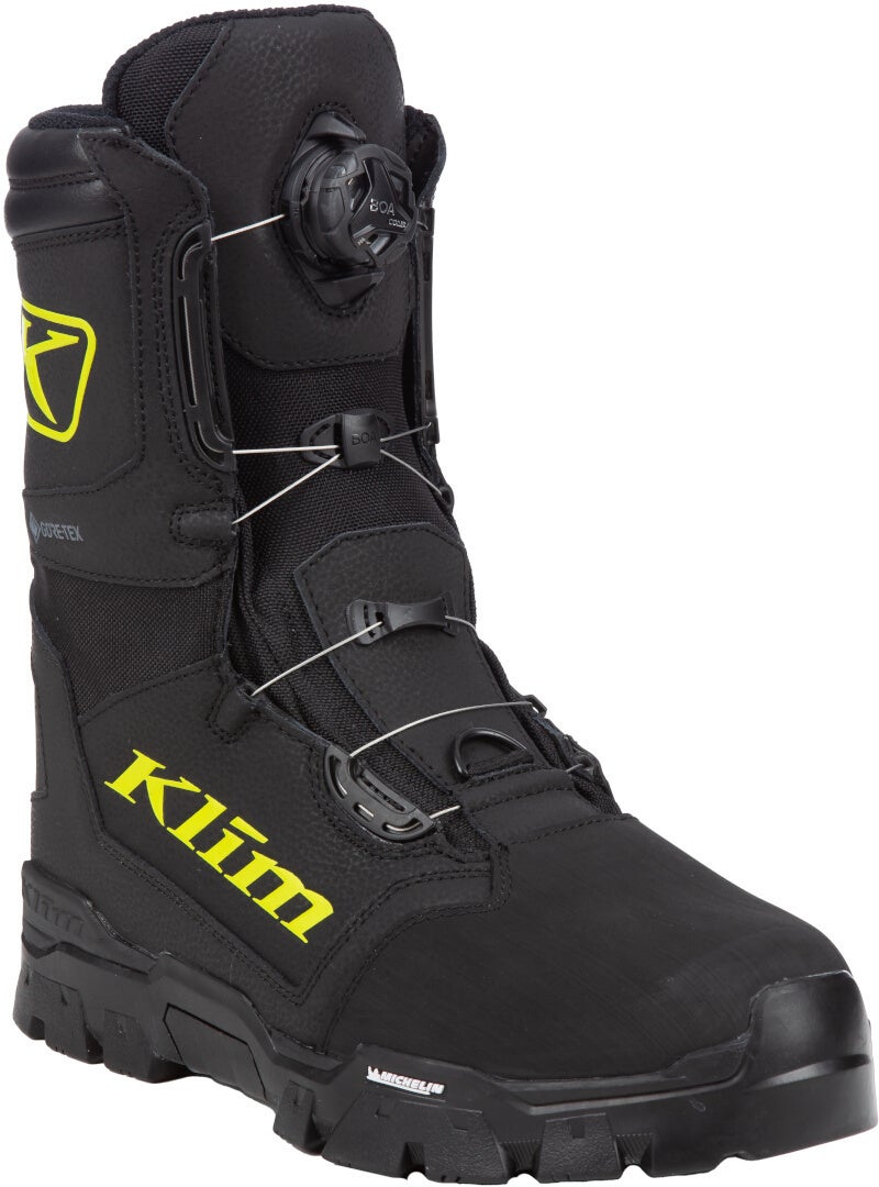 Klim Klutch GTX BOA Snowmobile Boots black/neon-yellow 11 Figure 10