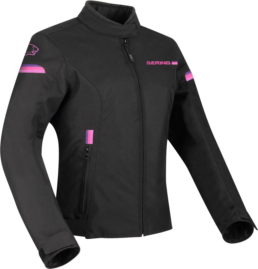 Bering Riva Giacca tessile da donna nero/rosa 44 Figura 1