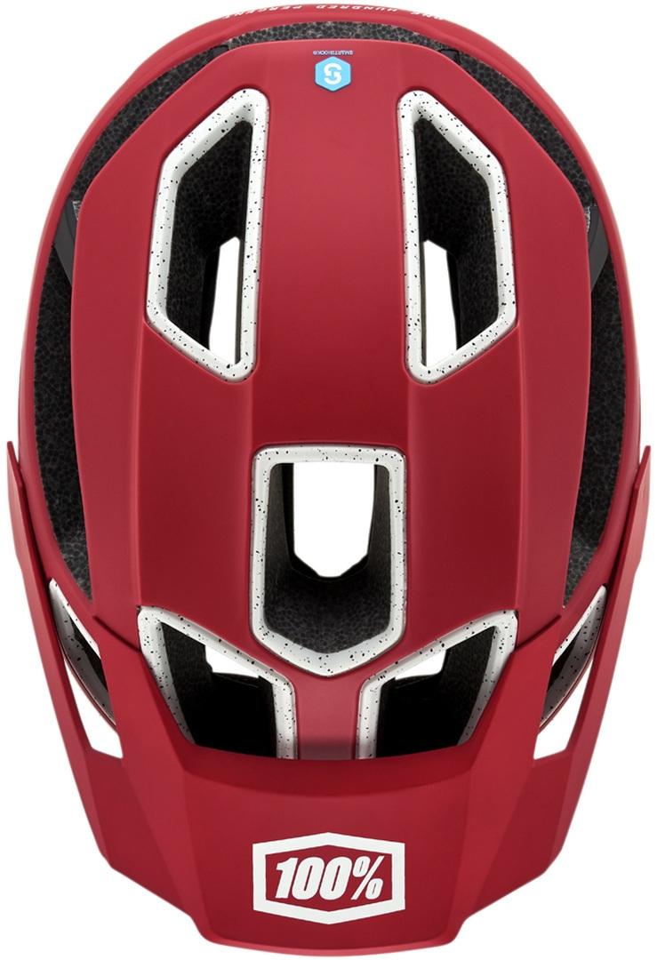 100% Altec Cască de bicicletă Roșu/Negru S/M (55-59) Figura 2
