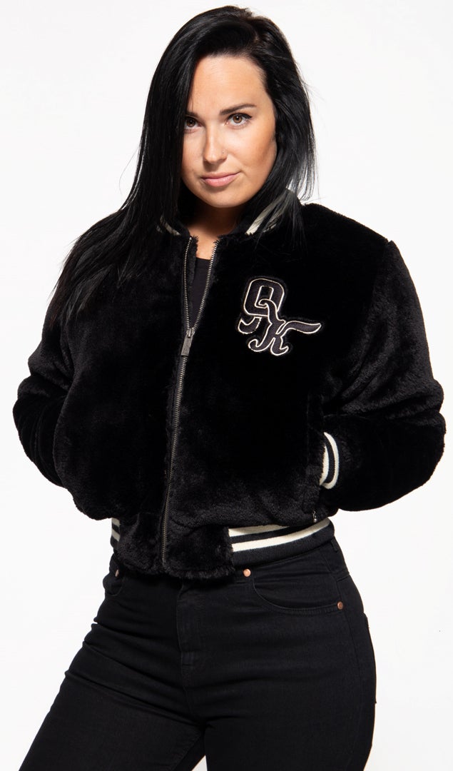 Queen Kerosin College Zip Jaqueta feminina S Figura 9