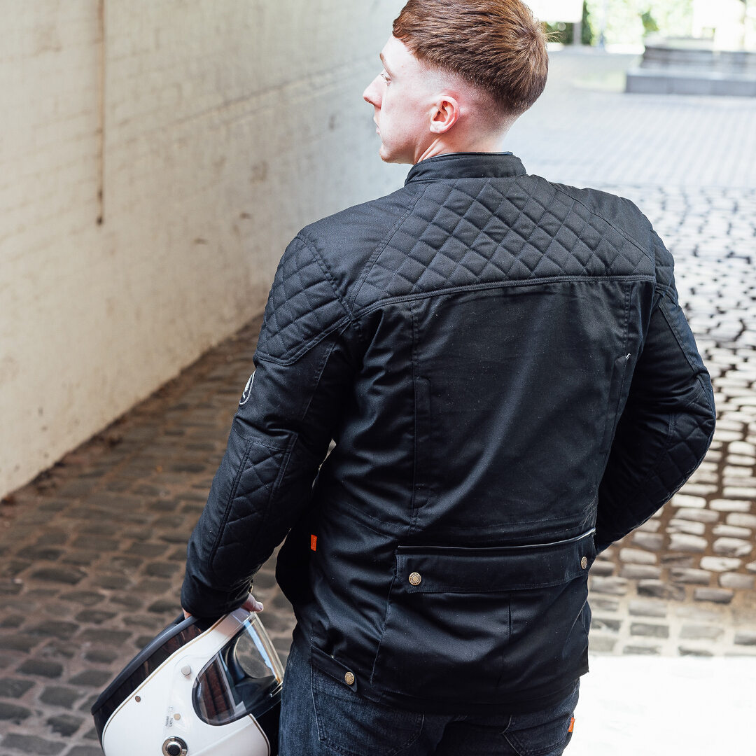 Merlin Edale II Blouson textile de moto noir M Figure 8