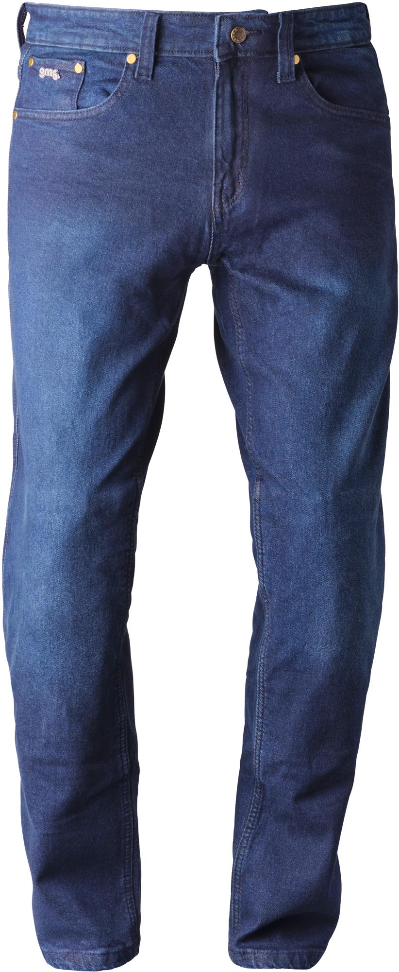 GMS Atlanta Slim Motorcycle Jeans dark blue 38/36 Figure 1