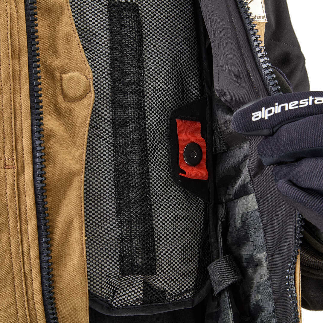 Alpinestars Tech-Air 3 V2 Canvas エアバッグベスト 砂 M 図3