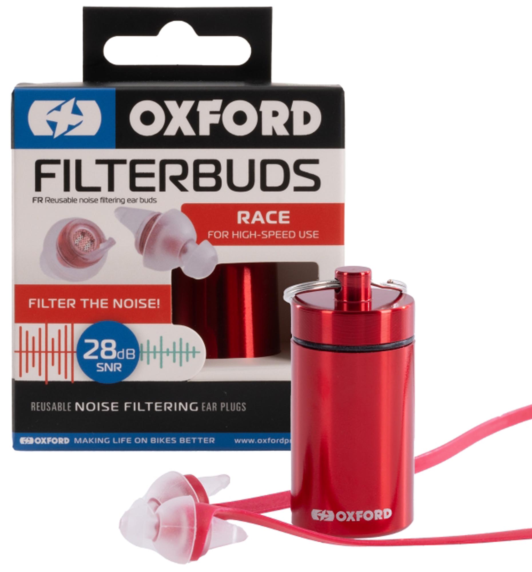 Oxford FilterBuds Tappi per le orecchie Gara 28 SNR Figura 1
