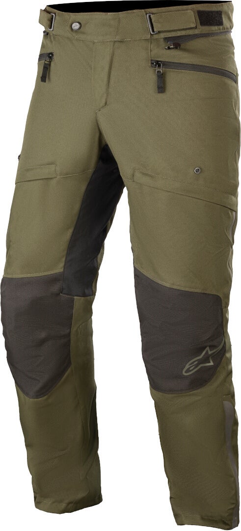 Alpinestars AST-1 V2 Pantalon textile de moto imperméable à l’eau Vert militaire L Figure 1