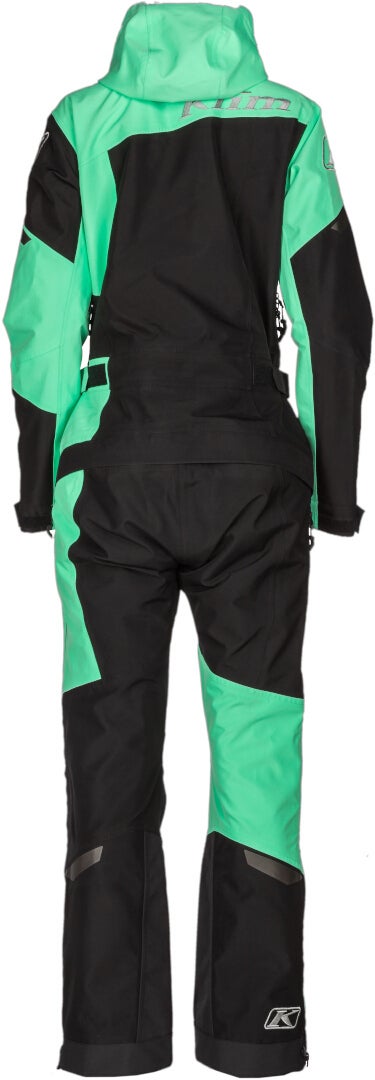 Klim Shredsa Dame snescooterdragt i ét stykke Sort/mint Short M Figur 4