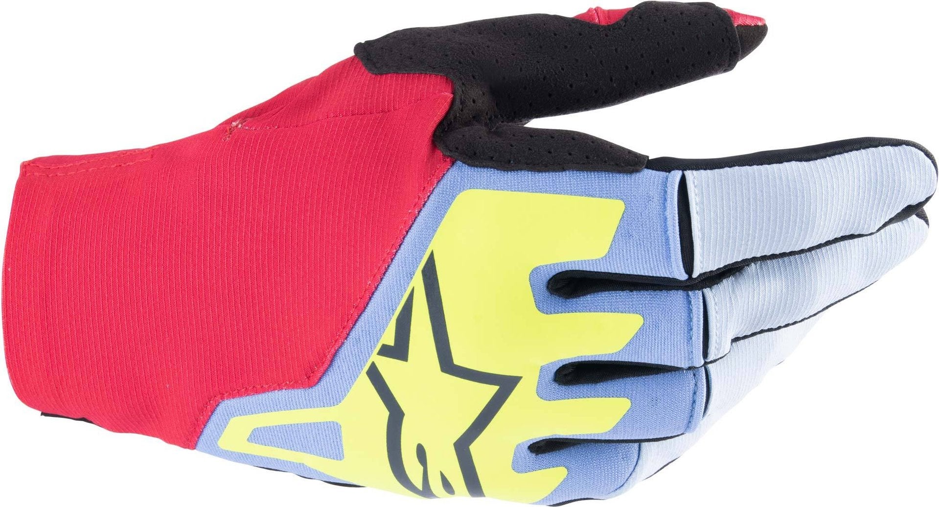 Alpinestars Techstar Motocross Handschuhe blau/rot L Abbildung 1
