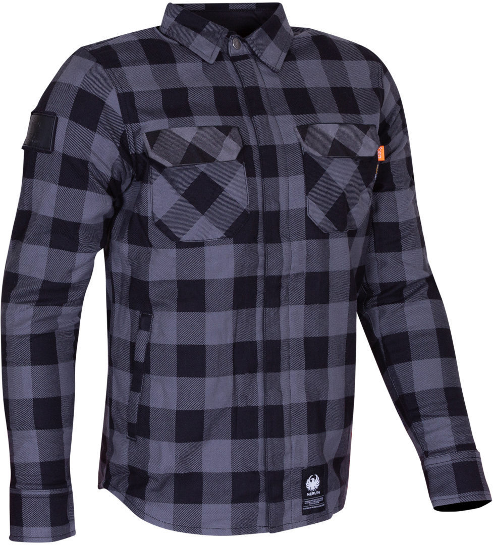 Merlin Sherbrook D30 Single Layer Motorcycle Shirt black/grey 3XL Figure 4