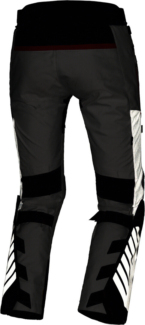 Macna Novac waterproof Motorcycle Textile Pants white/black/red M Figure 3