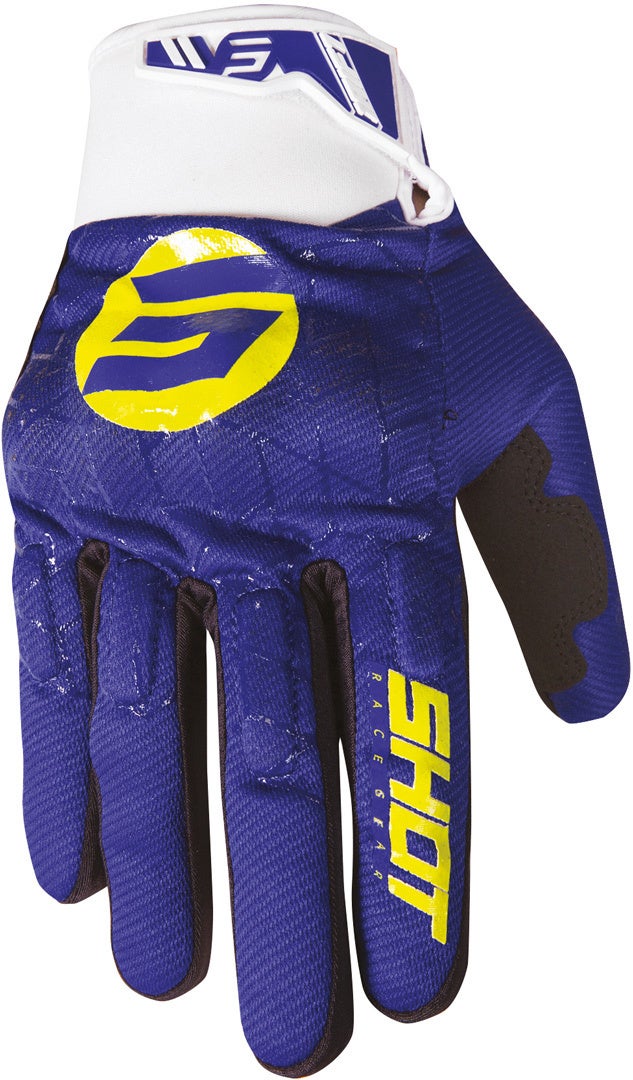 Shot Drift Spider Motocross handsker blå 9 Figur 2