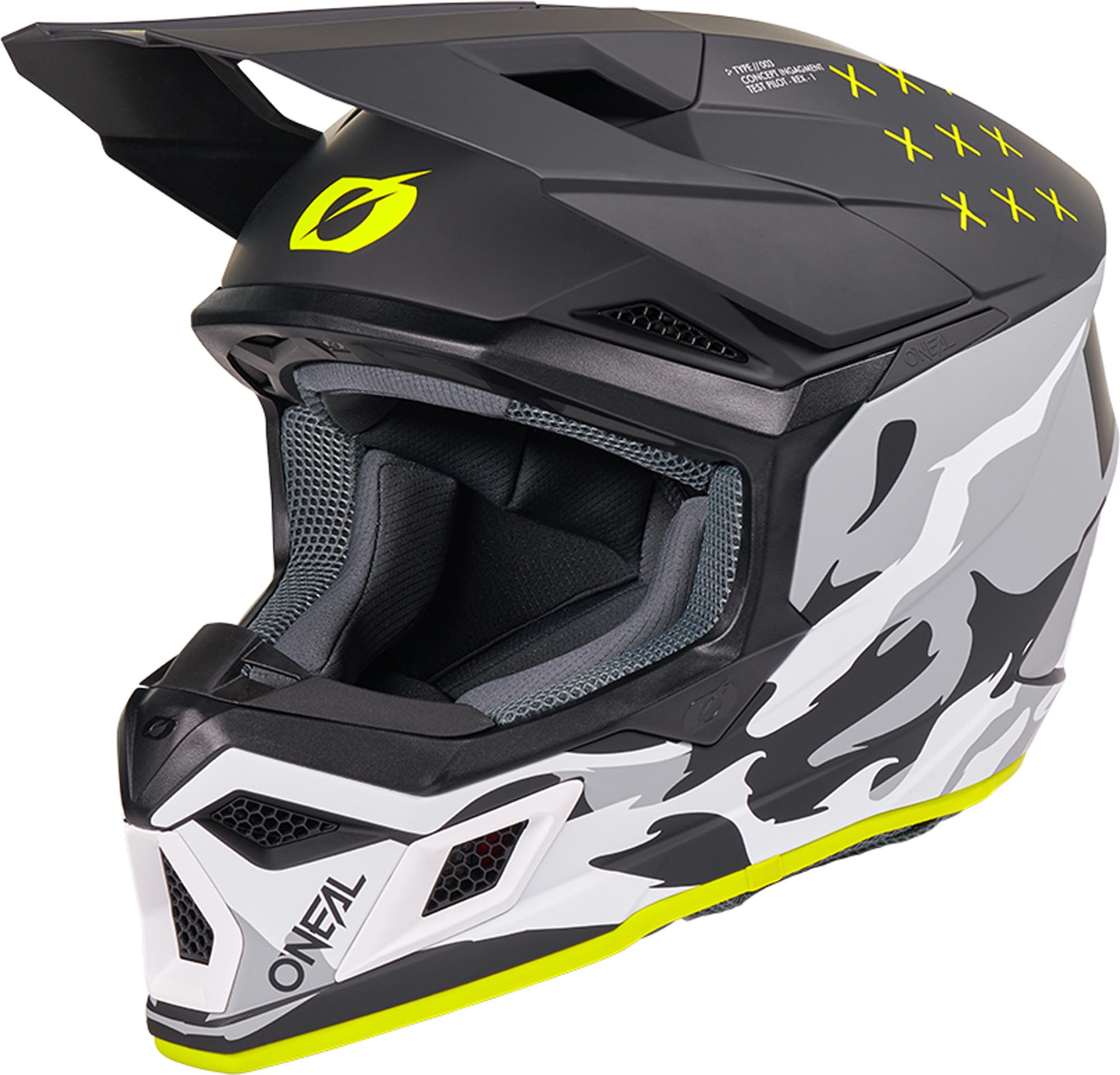 Oneal 3SRS Heat Motocrosshjelm S (55/56) Figur 1