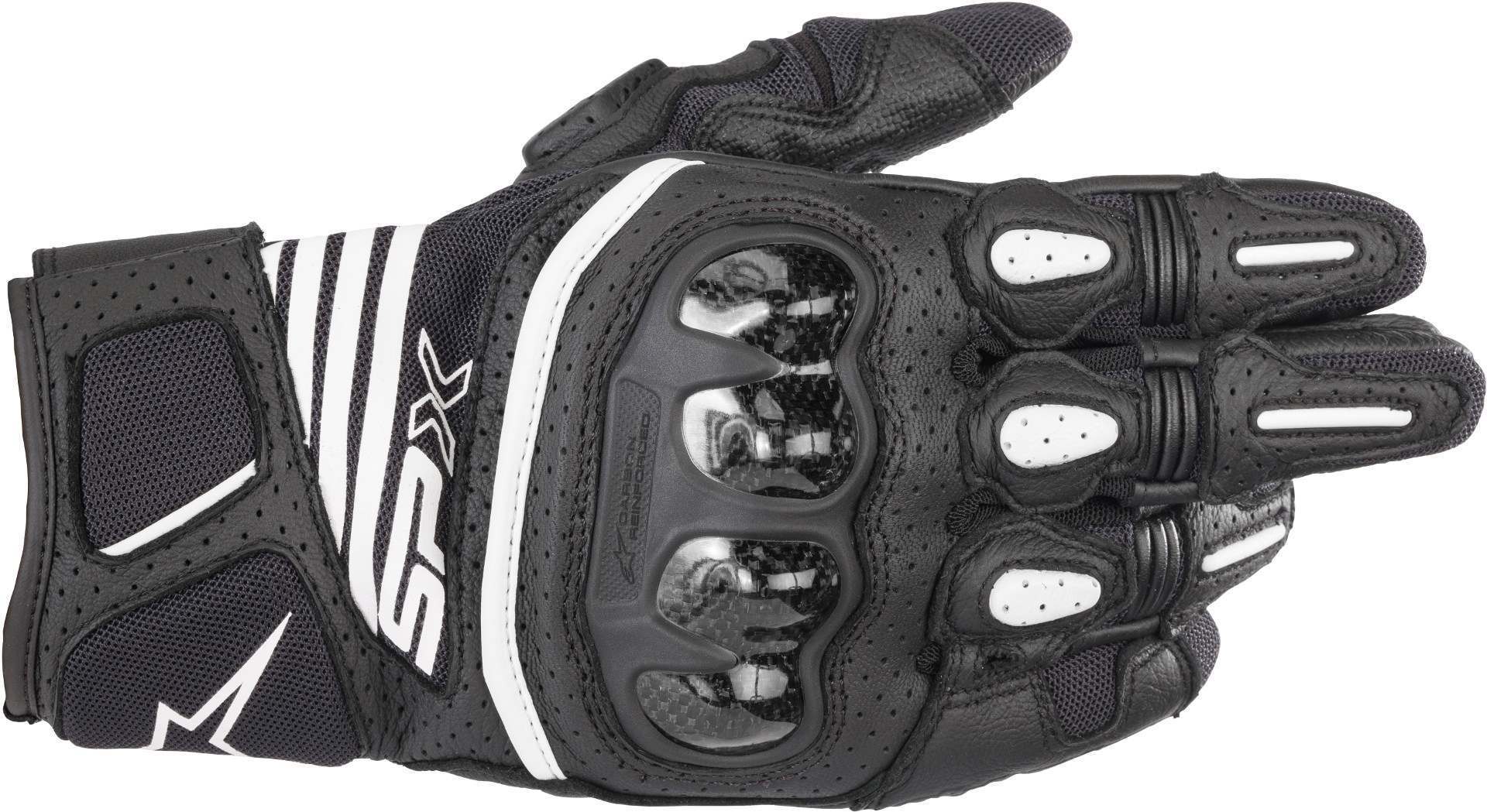Alpinestars SP X Air Carbon V2 Motorcykel handsker Sort M Figur 1