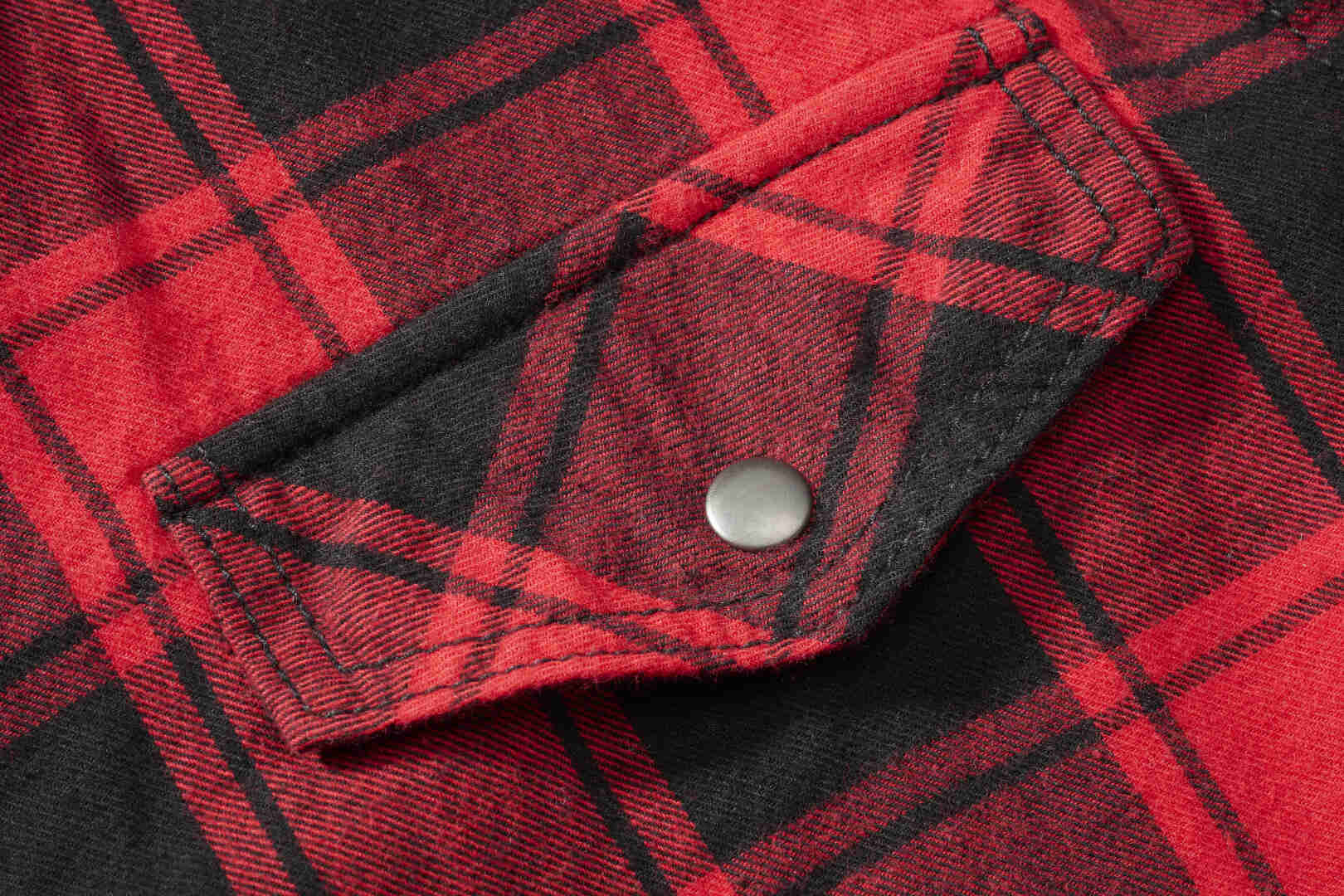 Brandit Checkshirt Camicia senza maniche rosso/nero L Figura 5