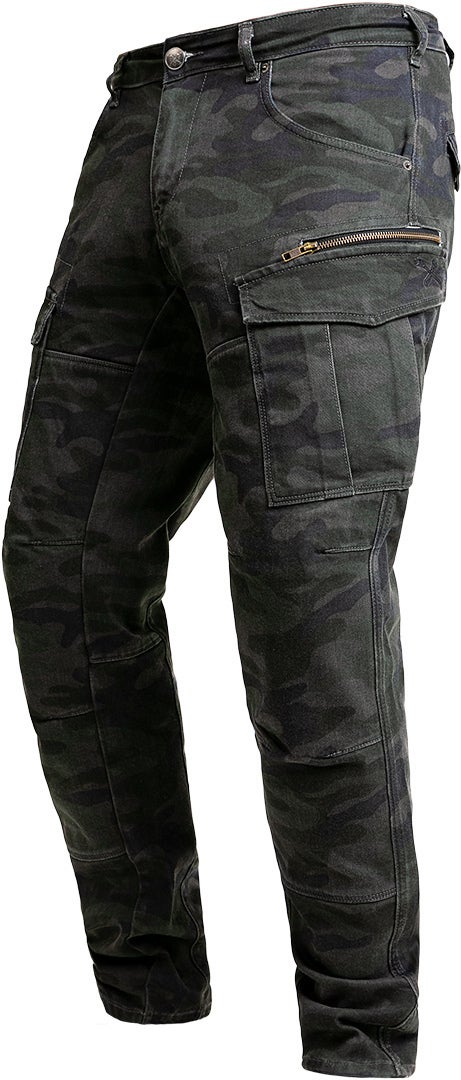 John Doe Defender Mono Damen Motorrad Textilhose camouflage 26 L34 Abbildung 1