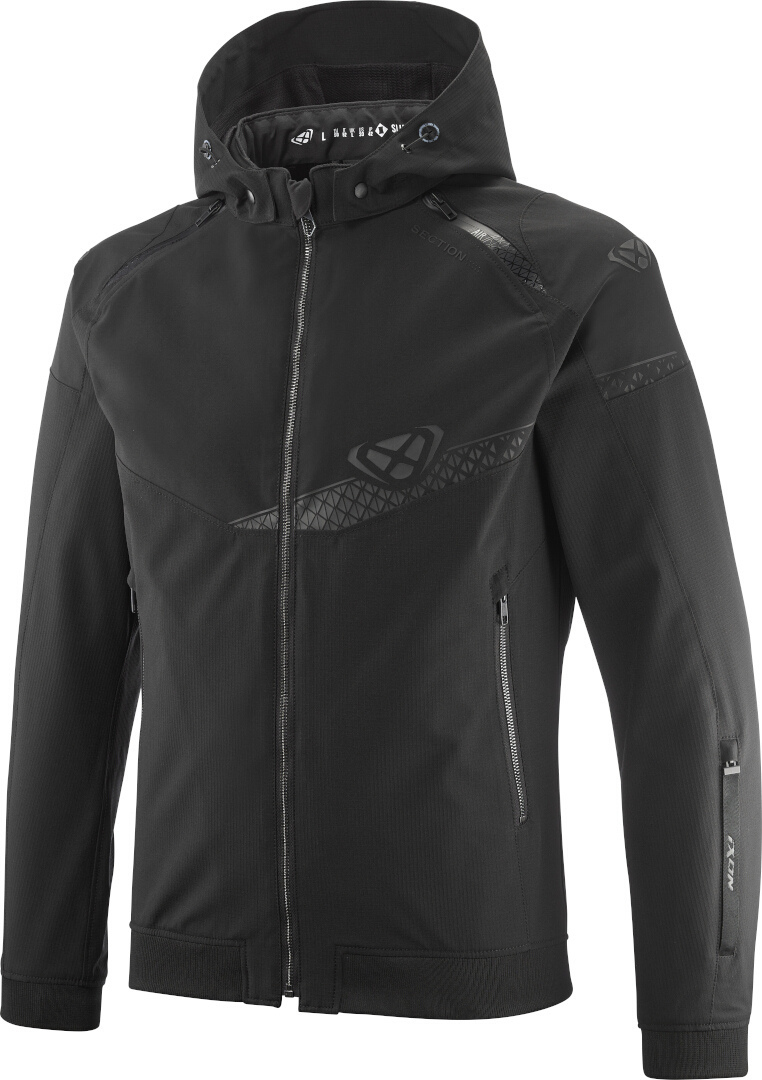 Ixon Section Blouson textile de moto noir L Figure 1