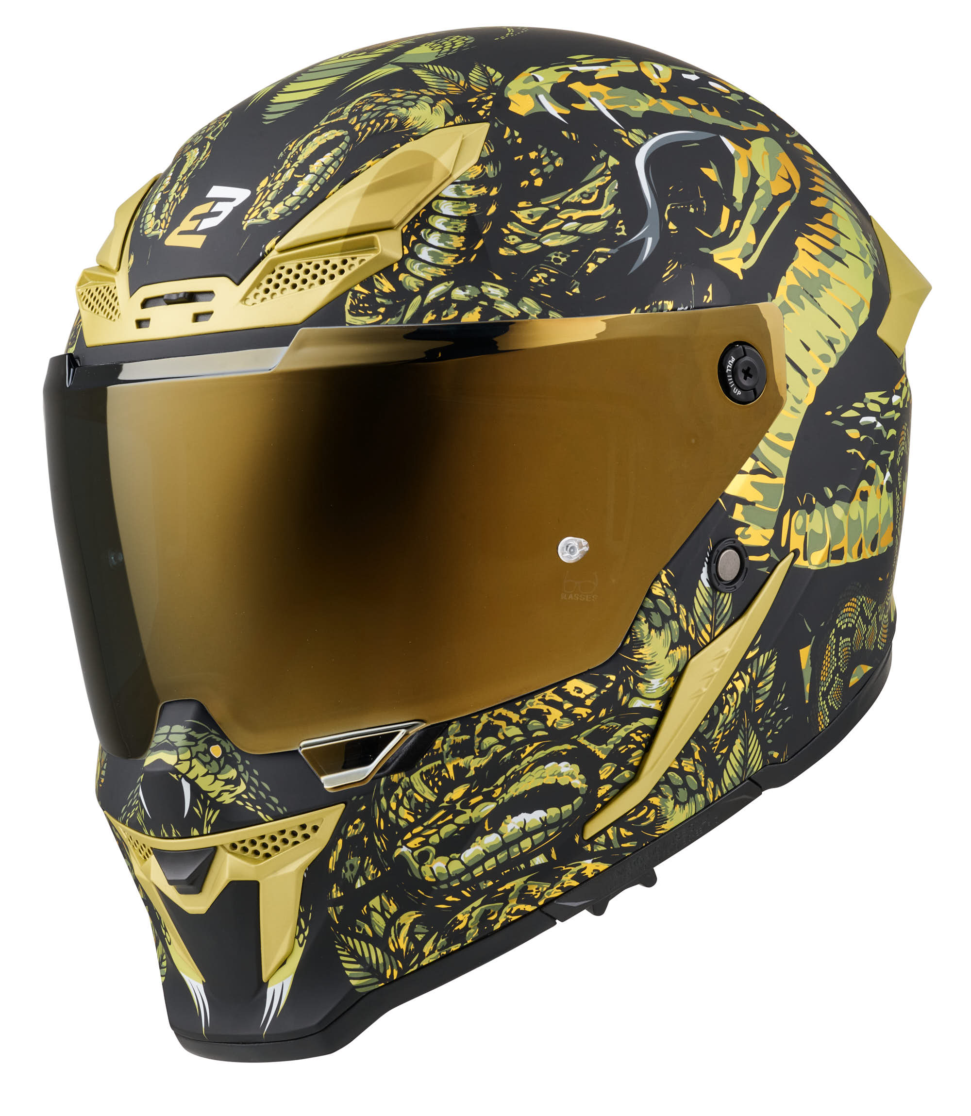 Bogotto Blade Mythology Helm gold L Abbildung 1