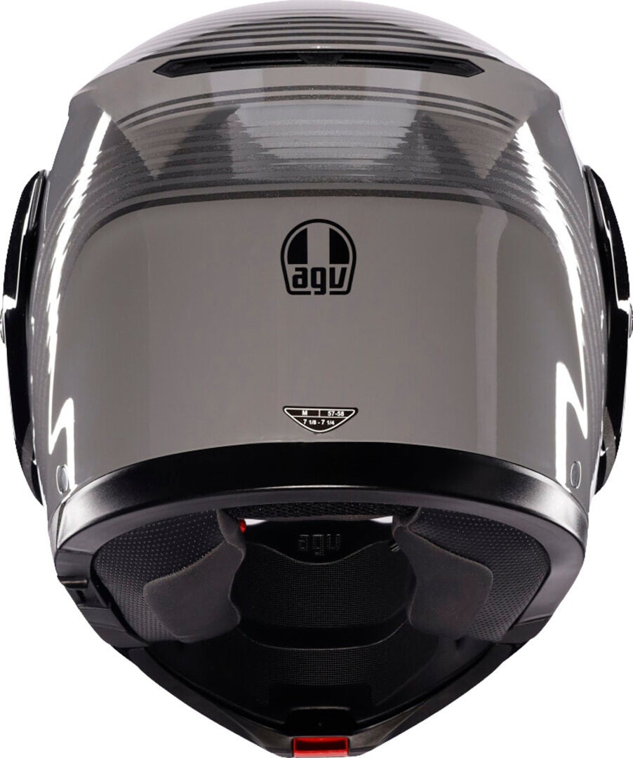 AGV Streetmodular Iseo Klapphelm grau/schwarz L (59/60) Abbildung 4