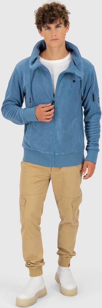 Alife And Kickin EliasAK F Fleece Zip Sweatshirt Zip Sweatshirt blue M Figure 6