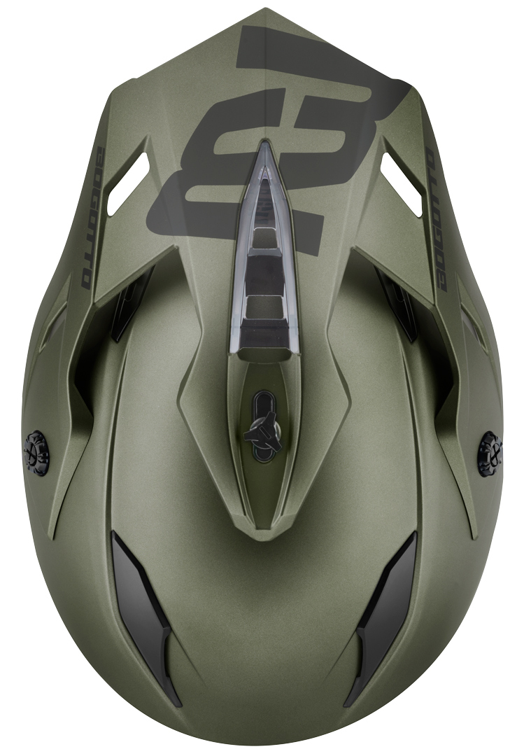 Bogotto V331 Enduro casco Verde S Figura 9