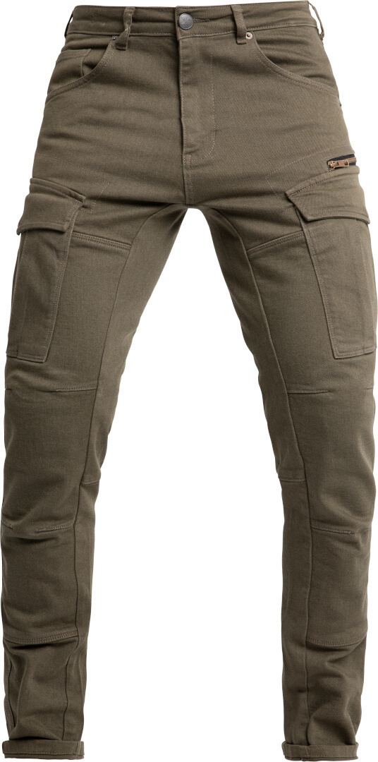 John Doe Defender Mono Motorcycle Textile Pants olive 33 L34 Figure 2