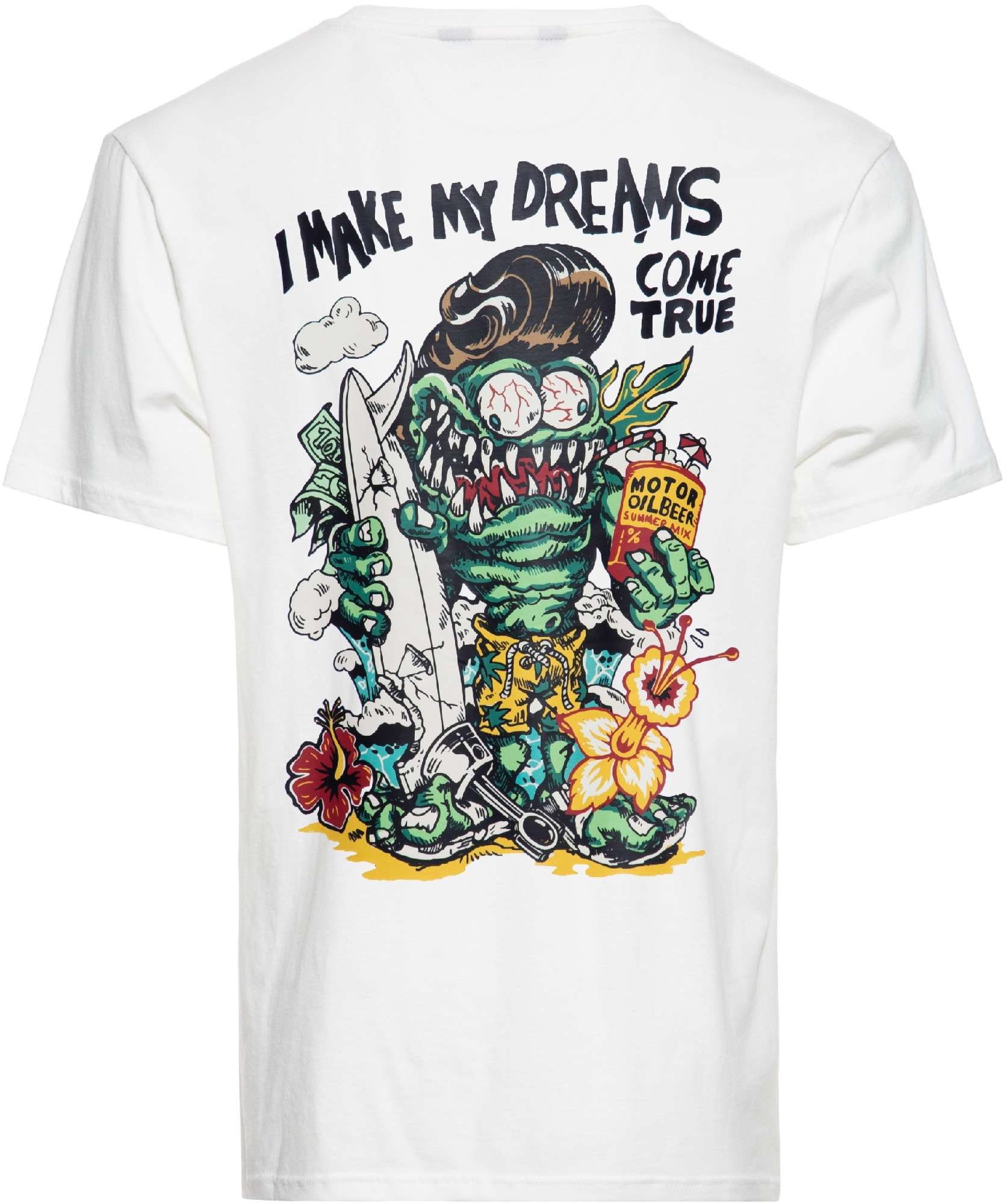 King Kerosin I Make My Dreams T-shirt Blanc 3XL Figure 3
