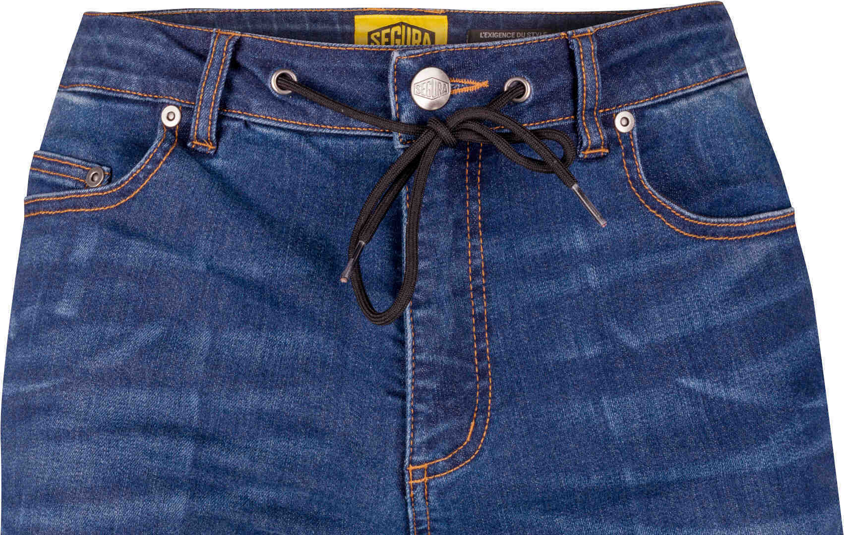 Side view of Segura Hunky Motorcycle Jeans