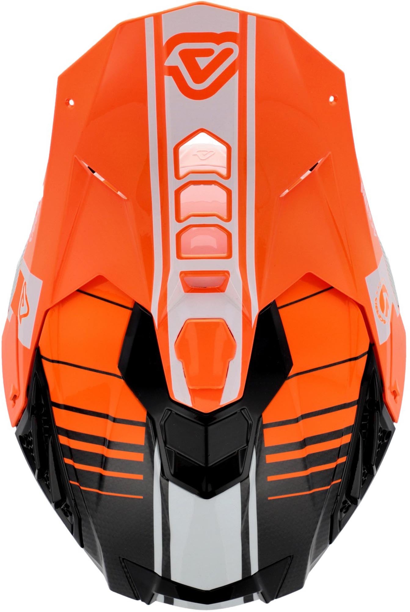 Acerbis Airstrike-C Graphic Carbon Casque de motocross orange/blanc XXL (63/64) Figure 5