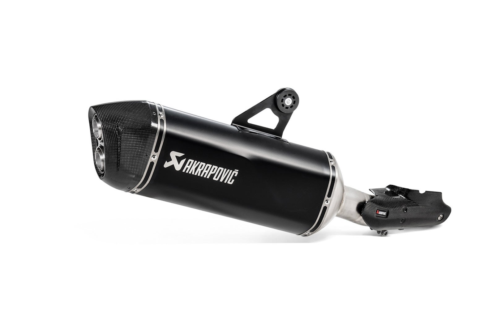SW-Motech Akrapovic Slip On sistema de escape - Preto. BMW R 1250 GS / Adv (18-). Figura 1
