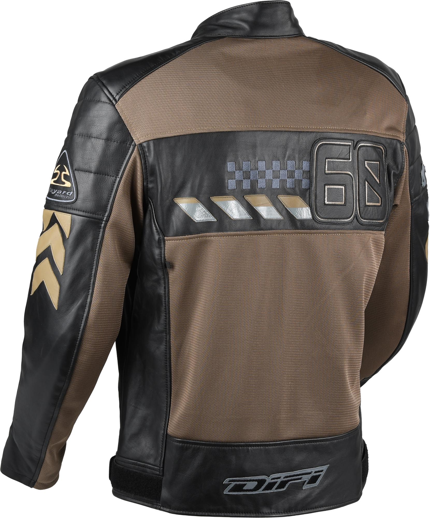 DIFI Iconic Air Motorcycle Leather Jacket brown/black 56 Figure 2