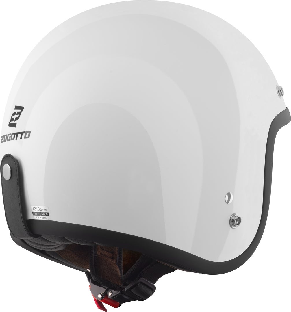 Bogotto H541 Solid Jet Helmet white S (55/56) Figure 3