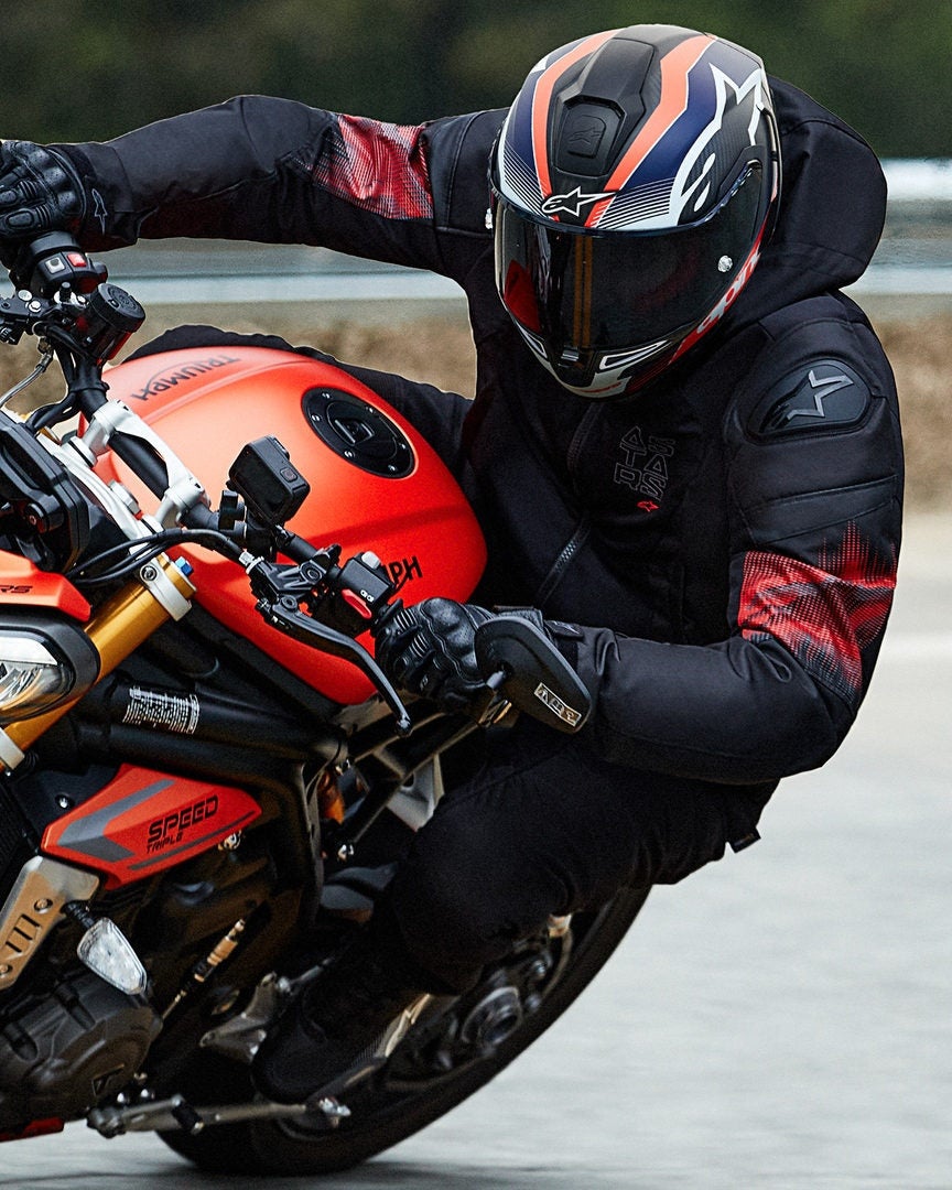 Alpinestars Supertech R10 Team Carbon Helm schwarz/rot/blau L (59/60) Abbildung 10