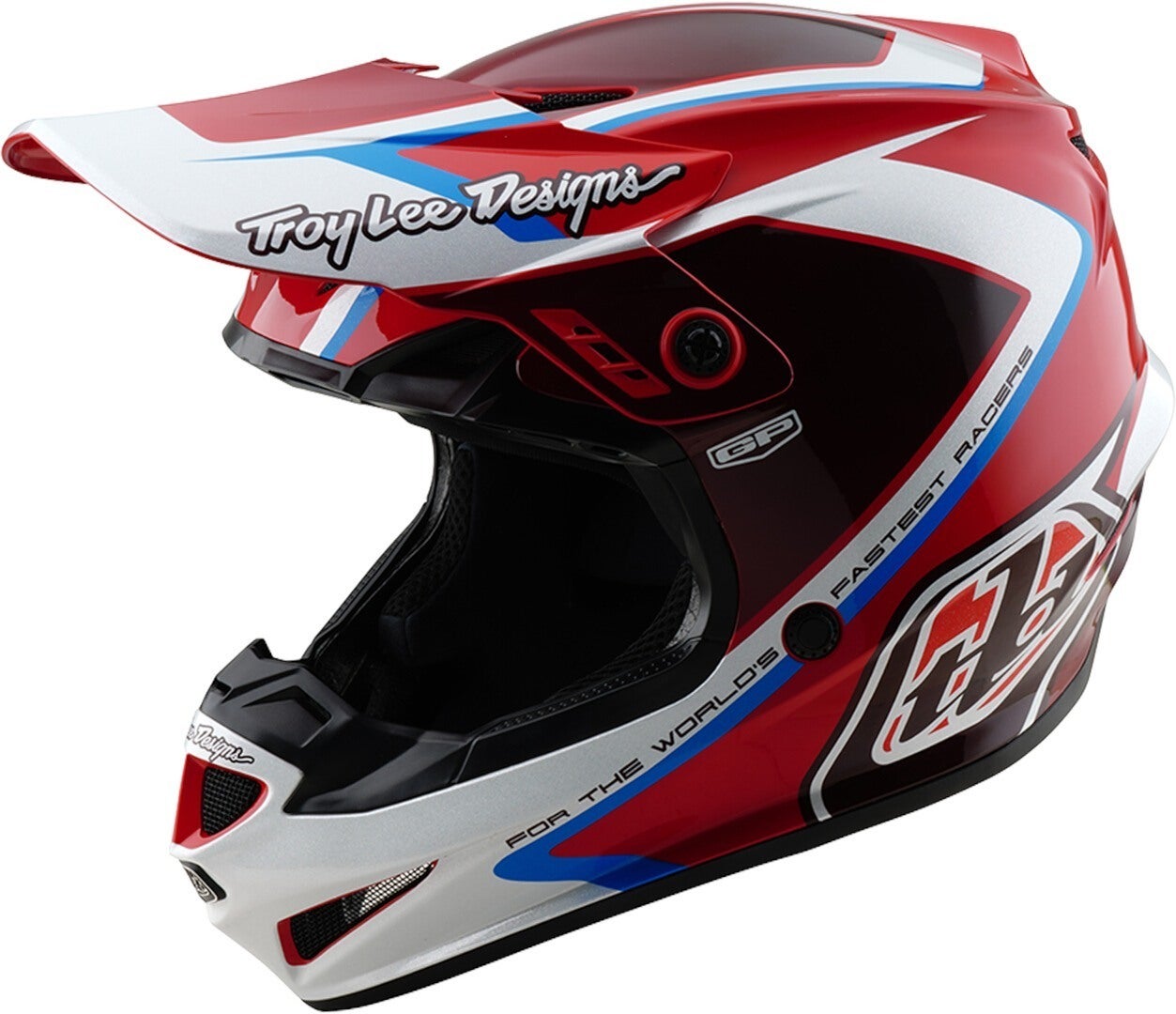 Troy Lee Designs GP Shutter Motocross Helm rot XXL (62/63) Abbildung 1