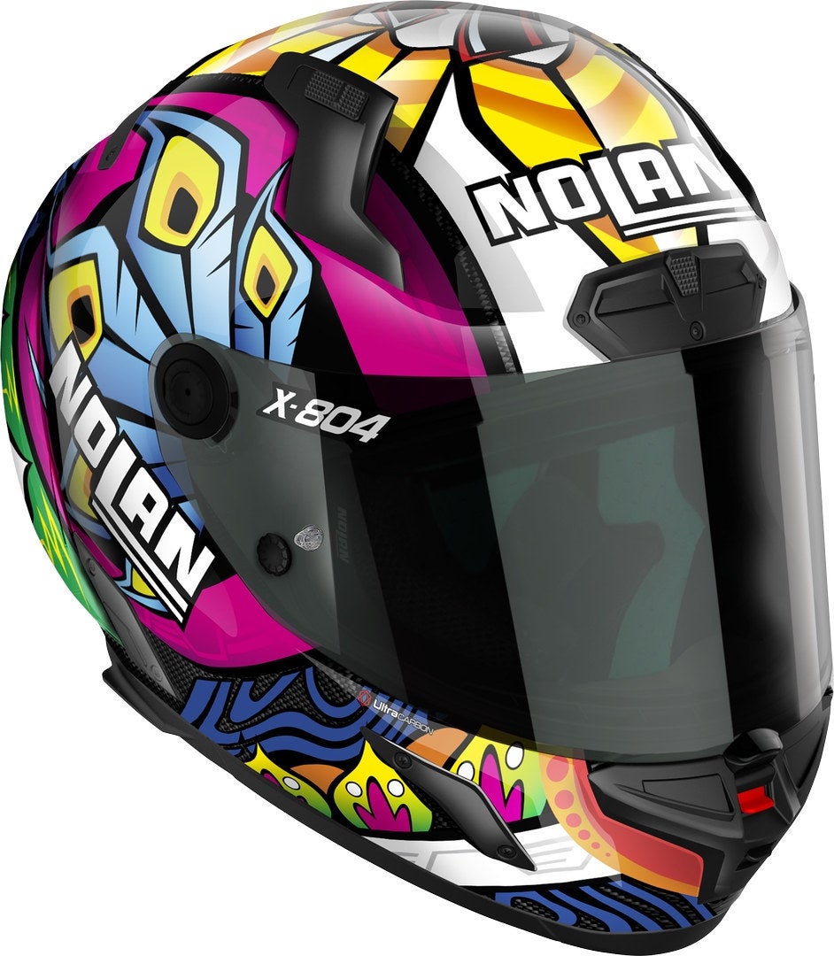Nolan X-804 RS Ultra Carbon Chaz Davies Replica Casco XS (55) Figura 4