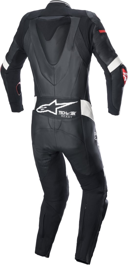 Alpinestars Stella GP Plus Costume de moto 1 pièce pour dames en cuir Noir/Blanc/Rouge 42 Figure 2